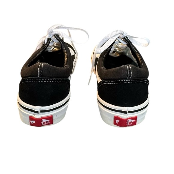 Vans Black and White Women's Sneakers - Picture 6 of 10
